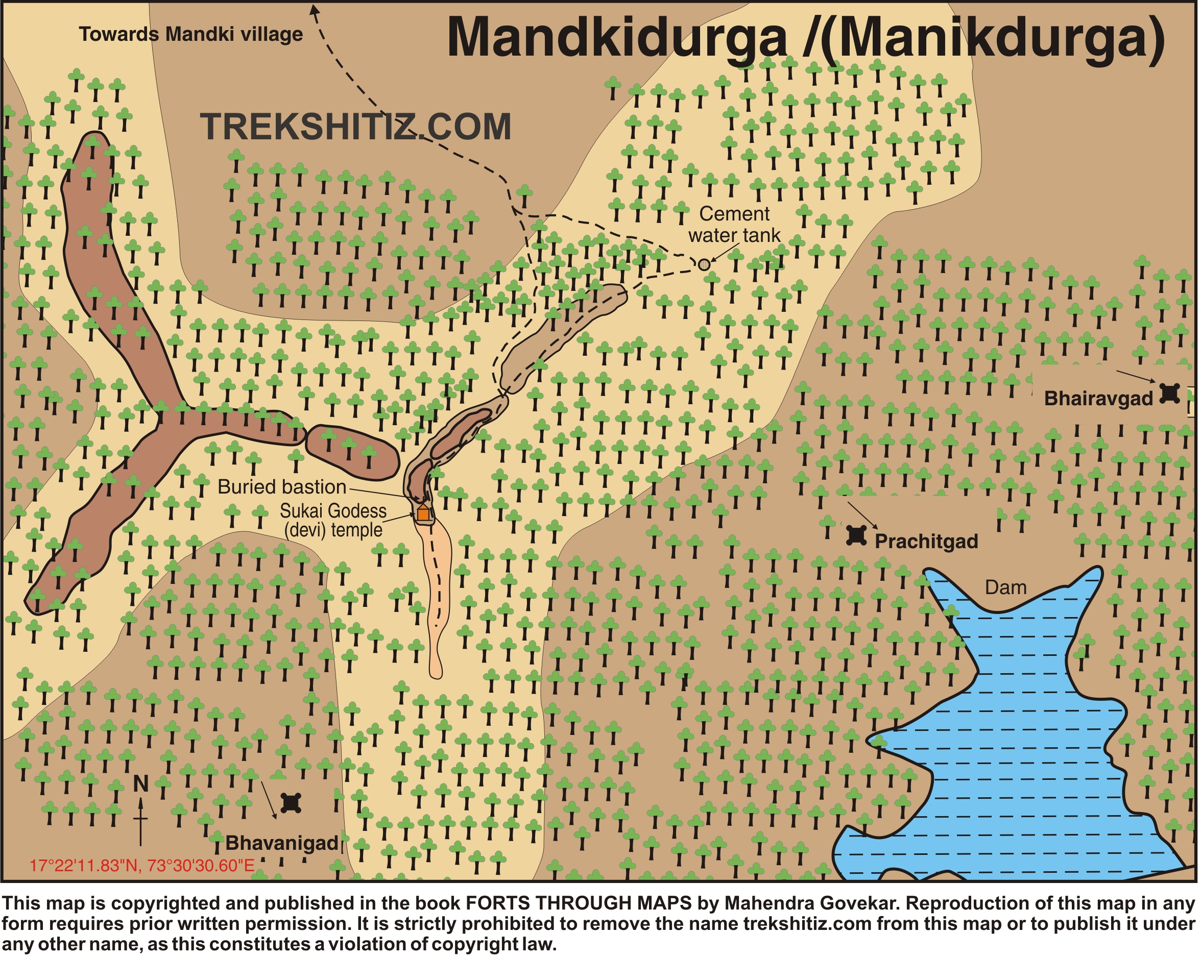 Manikdurg English Map